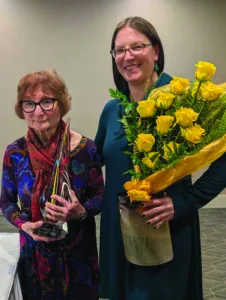 Karlyn Rapport awarded Evergreen Award